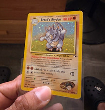 Nintendo Brock's Rhydon 2/132 Gym Heroes Holo Rare English Unlimited 2000 on eBay