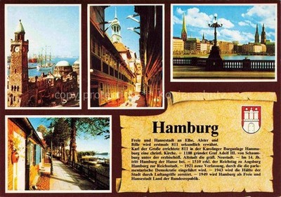 Chronicle Postcard Hamburg 