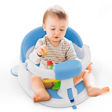 Baby Bath Seat for Babies: Non-Slip Infant Bathtub Chair with Suction Cups, Safe
