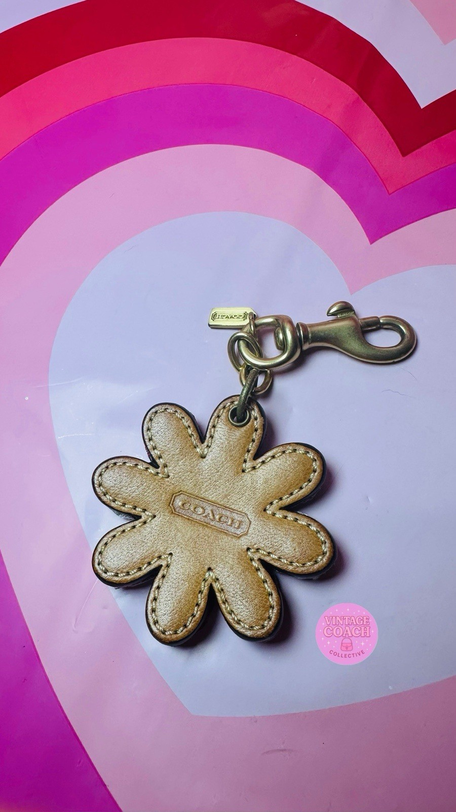 Coach Daisy Patchwork Charm - image 2