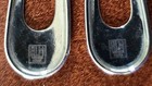 RLM Studio Earrings Robert Lee Morris Silve Dangle White Bronze Modernist 2.75"  — photo 2