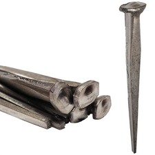 4  - CLINCH ROSE HEAD Nails - Metallic Color - Antique rustic restoration acce...