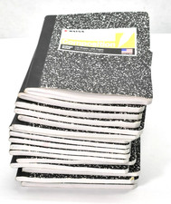 Lot of 18 Kaisa Composition Notebooks College Ruled 100 Sheets 9.75" x 7.5"