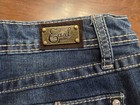 Earl Jeans Women Western Cross Pocket Rhinestone Embellished Vintage 30 X 28 Mid — photo 2
