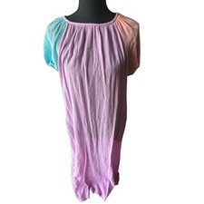 Vintage Patti Cappalli Colorblock Gauze Maxi Dress Boho Cottagecore Chic