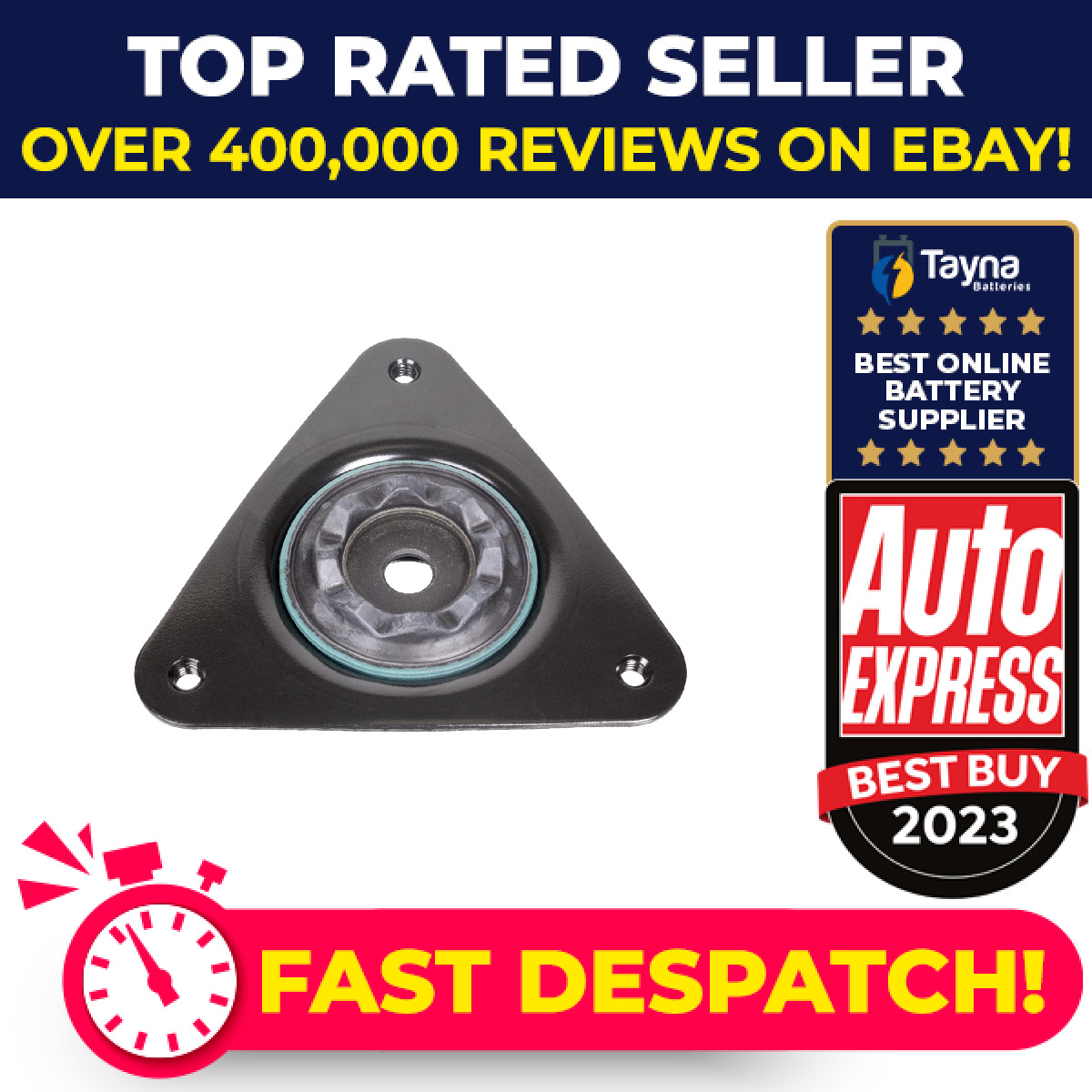 Top Strut Mounting fits RENAULT MEGANE Mk4 1.6D Front 2015 on 543206968R Febi