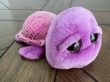  Retired Ty Beanie Boo-  SLOW POKE  The purple Turtle 2014 With TAG
