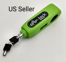 Cafs Green Motorcycle & Scooter Brake Lever Throttle Lock Ships Free From IL US