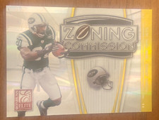 2008 Donruss Elite Zoning Commission Thomas Jones GOLD New York Jets /800