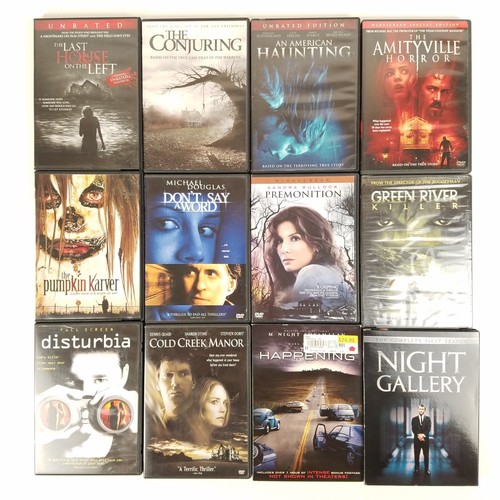 Horror Scary DVD's Collection Lot 12 Night Gallery Happening Haunting Amityville - Picture 2 of 7