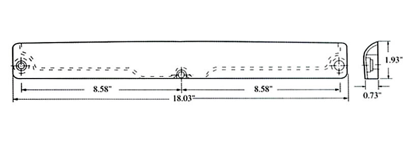 Acura NSX Seibon Spoilerlight | Type: SL-2040 - Clear Lens