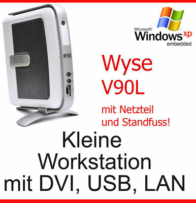 THIN CLIENT WYSE V90L MUTARIS WINDOWS XPemb FÜR DOS 98 512 MB DOC SSD PCMCIA TC5