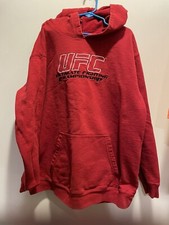 UFC red hoodie Youth size XL