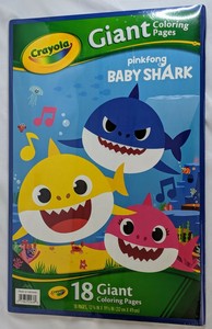 Crayola baby shark coloring pages