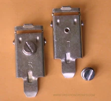 New Setting Plate Right & Left With Thumb Screws for Brother Ribber KR260 