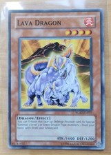 Yu-Gi-Oh! Lava Dragon RGBT-EN037 Raging Battle Common Unlimited Edition Card