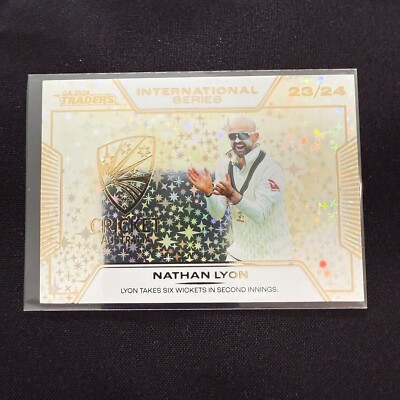 2024/25 Cricket International Gold Priority ISG21 Nathan Lyon 15/17