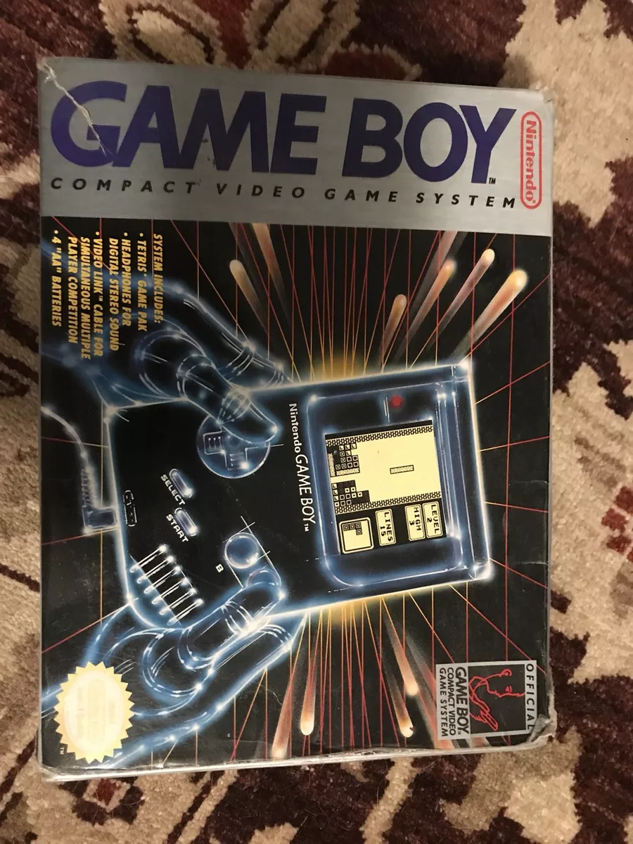Original Nintendo Game Boy Compact Video Game System Model No. DMG