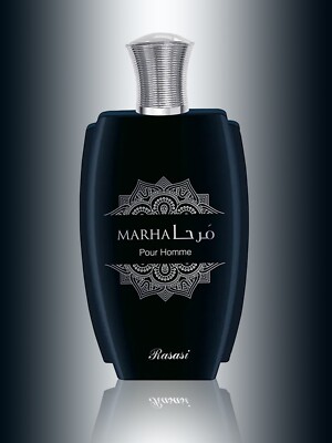 Rasasi MARHA Pour Homme - Eau De Parfum For men 100 ml  (3.34 oz) Original.