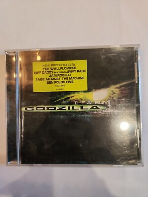 Cd Ripped Out Godzilla Godzilla: The Album by Original Soundtrack (CD, May-1998, Sony Music ...