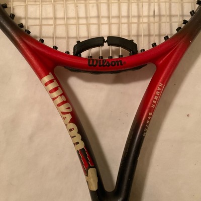 Wilson HAMMER XP STRETCH POWER HOLES technology 6.4 racquet w