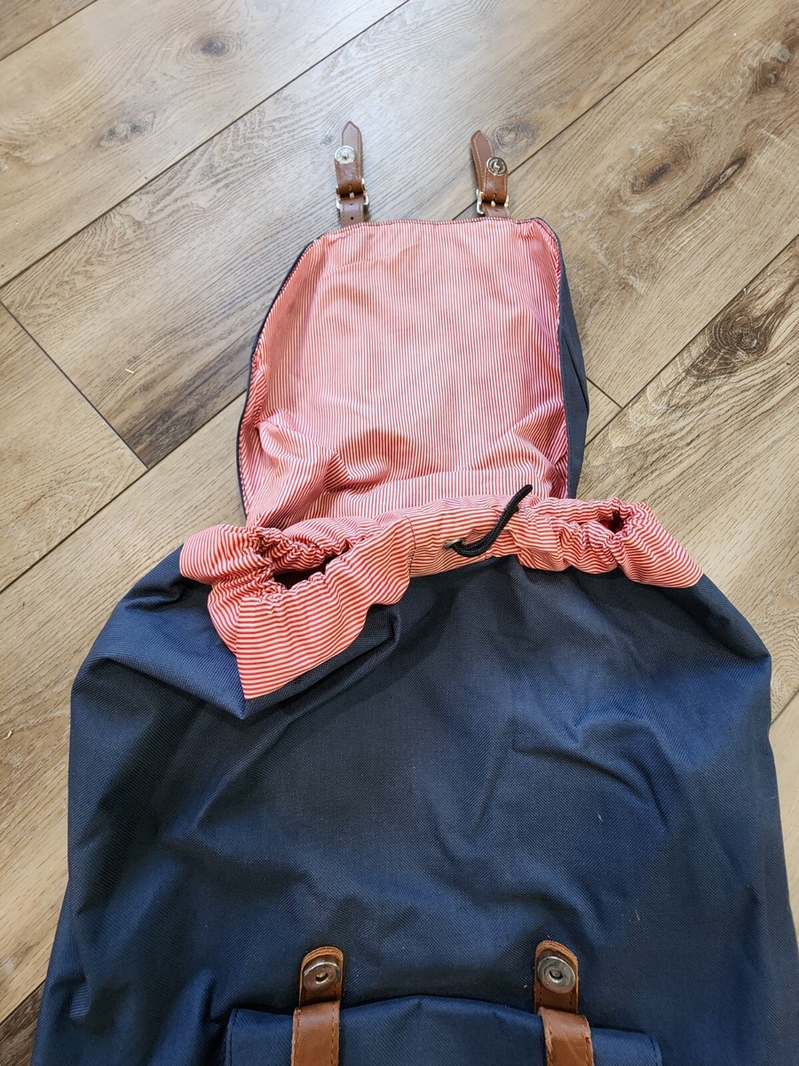 Herschel Supply Co. Backpack RETREAT Bag Navy Blue Red  display picture 1
