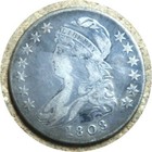 elf Bust Half Dollar 1808  Szego Collection   — photo 1