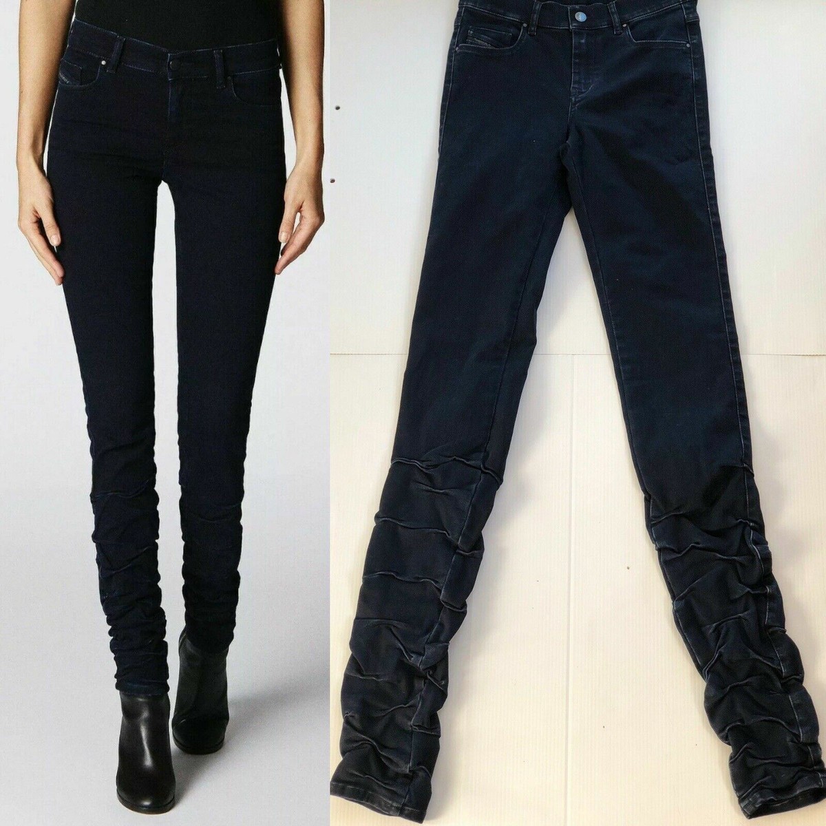 BLUGIRL PA5030T030032804 関税送料込 Diesel Women's Blue Denim Plixee 084ke Slim Straight Jeans