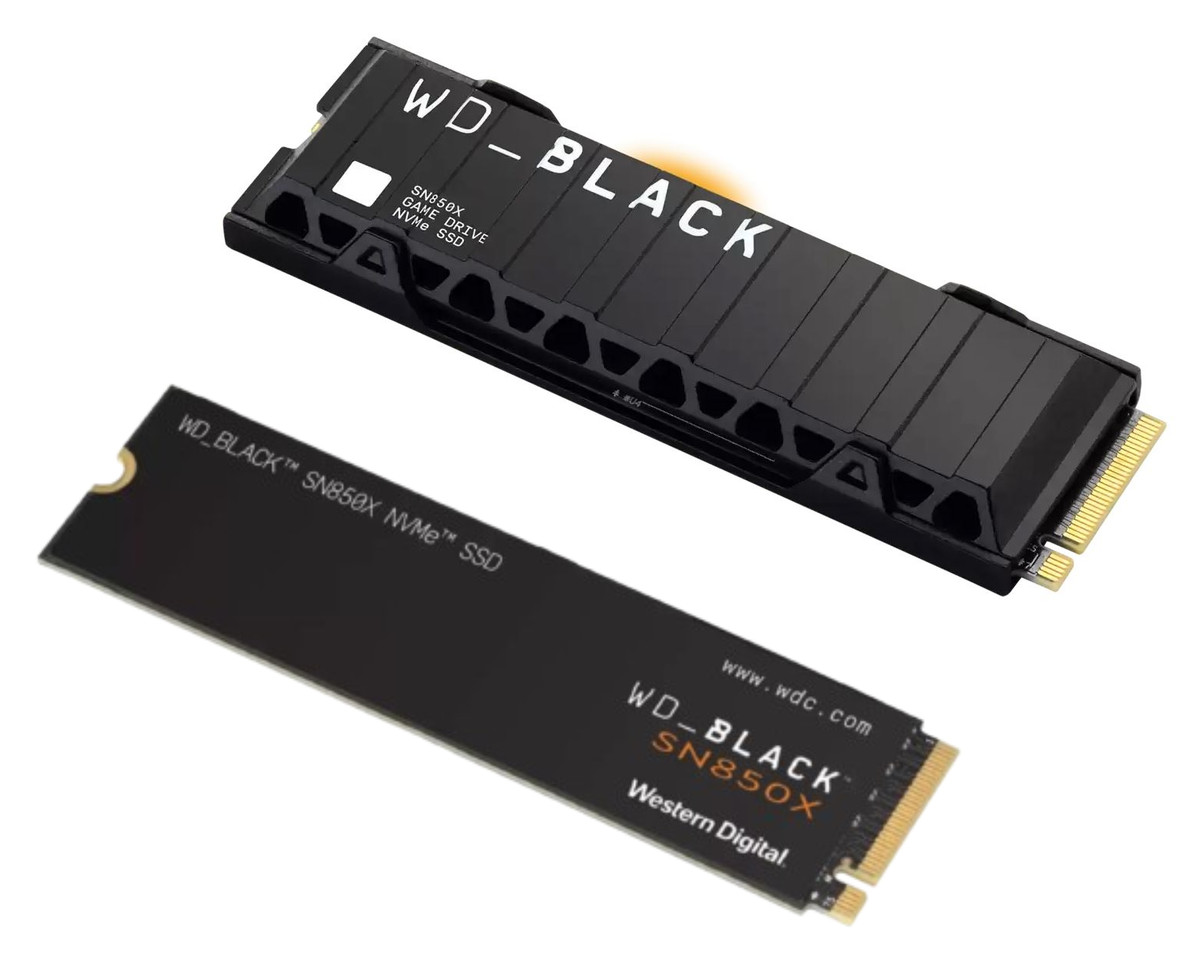 SSD WD_BLACK SN850X Gaming NVMe M.2 | PCIe 4.0 x4 | 1 - 4 TB