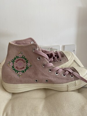 converse baseball boots, Pink with a exclusive design UK