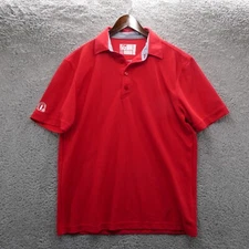 Chik Fil A Employee Polo Shirt Short Sleeve OOBE Uniform Size Medium Red