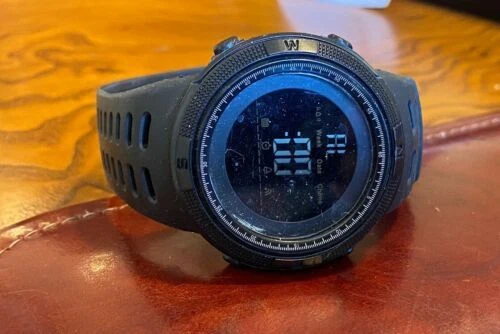 SKMEI Silver Silver Case Wristwatches