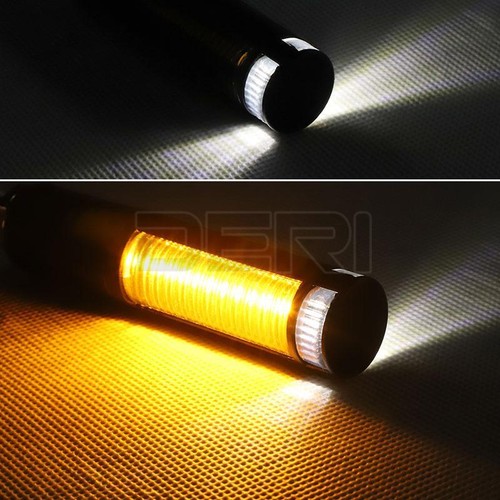 4 luces indicadoras de señal de giro LED de flujo secuencial para motocicleta lámpara de freno DRL - Imagen 11 de 19