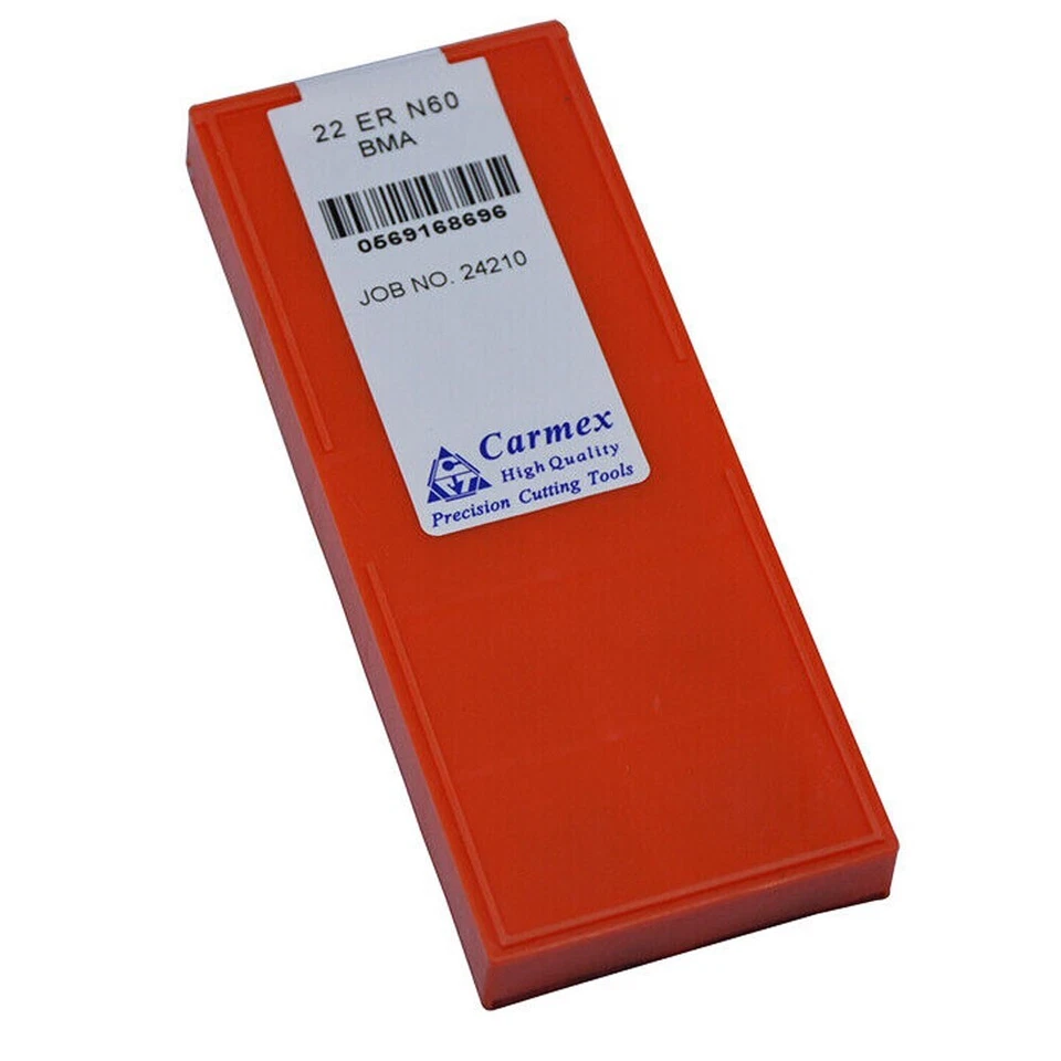 10pcs  22ER N60 BMA High quality Threaded blade Carbide Inserts Cutting Tools - Image 2 of 3