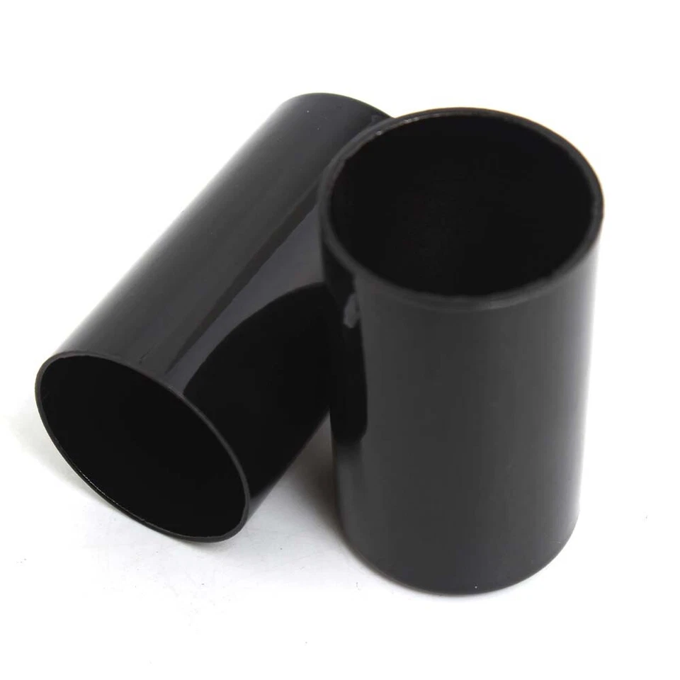 2 piezas cubiertas de herrajes de acoplamiento de metal negro para Harley Blackline Breakout Fatboy CVO Foto 4 de 4