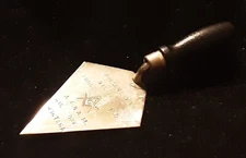 Mini Masonic Lodge Trowel Freemason Big Fork Lodge 150 Montana