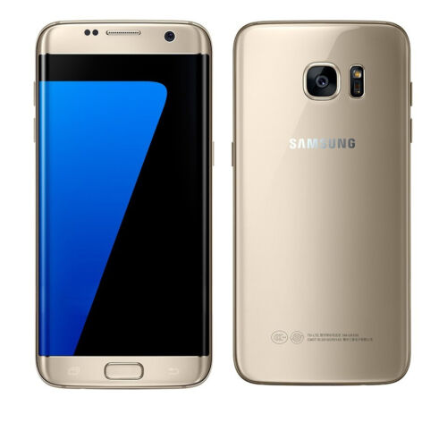 Samsung Galaxy S7 Edge G935FDS Dual SIM Unlocked 5.5" SmartPhone 32GB GOOD Gold