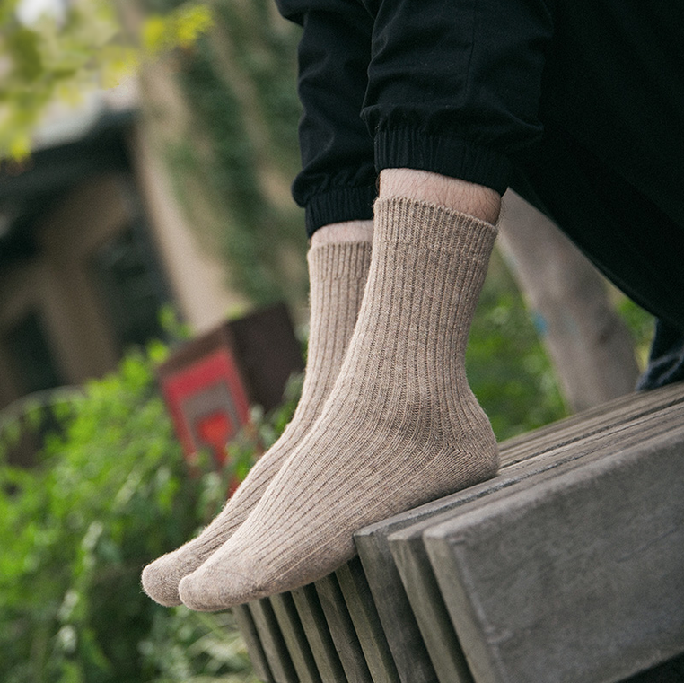 Calzini Termici Mid Calf Calzini Termici Uomo In Lana Merino - Per Stivali E Passeggiate Invernali, Pacchetti Da 3/6/9/12 Paia Calzini Lana Merino Trekking - Foto 9