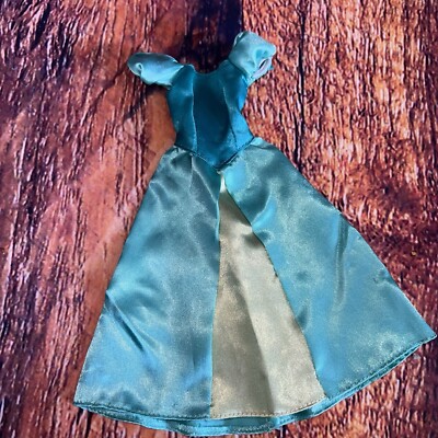 Alternate DISNEY Cinderella Stepsister Drizella Barbie 12''Doll AQUA Green Dress