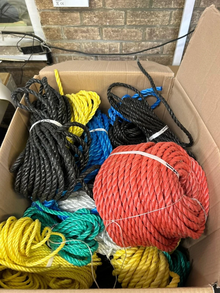 Bulk Lot of Polypropylene Rope 27kg Off-Cuts - Multi-Purpose Crafting and  Repair