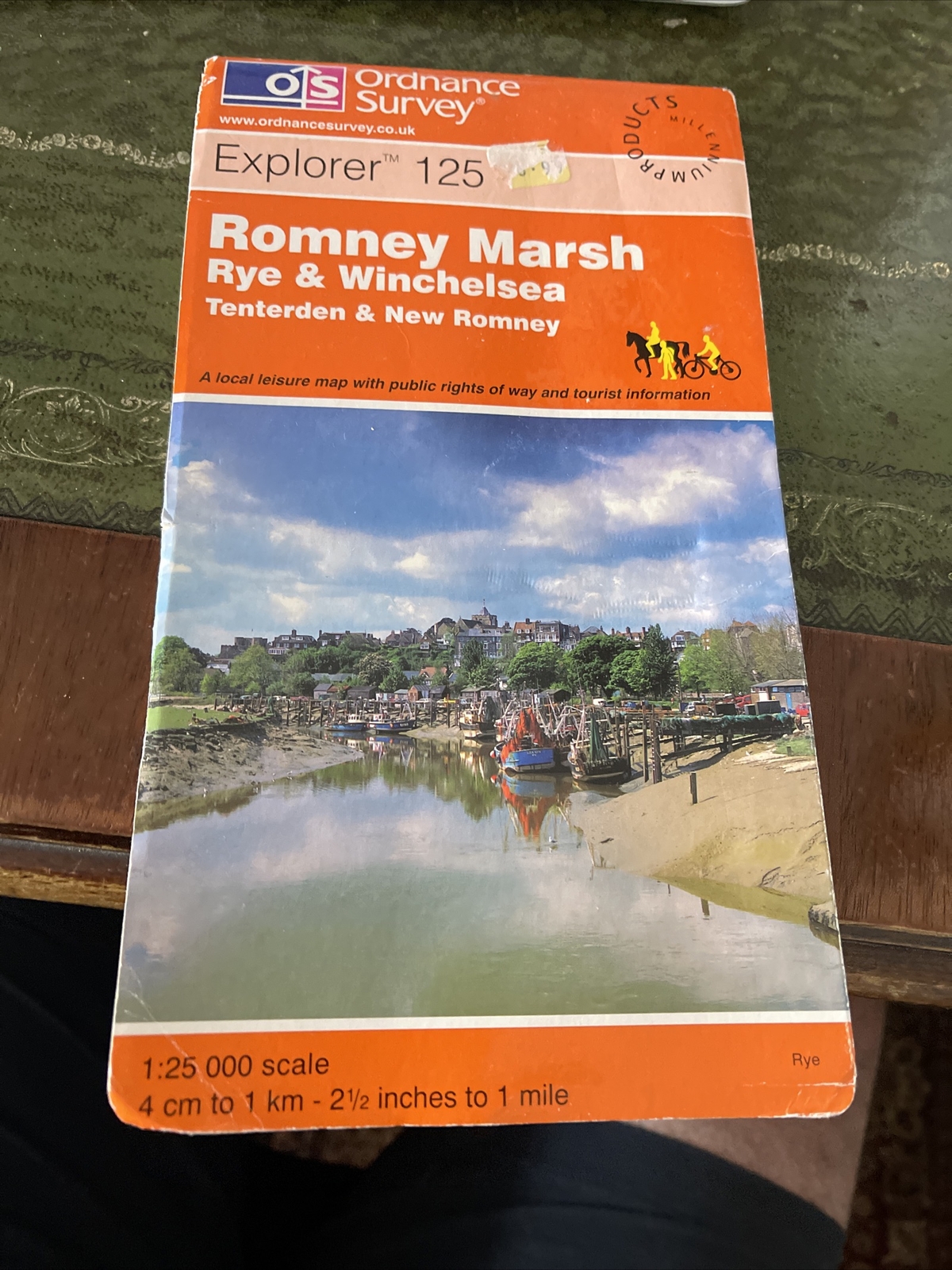 Romney Marsh, Rye and Winchelsea by Ordnance Survey (Sheet map, 1998