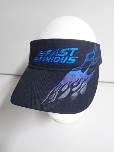VINTAGE Fast & The Furious Visor Strap Back 2 Fast 2 Furious Movie Unisex