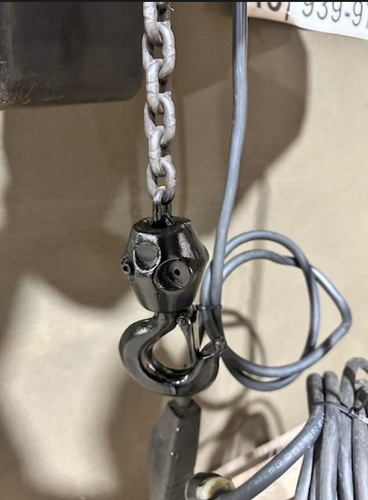 Coffing 1/2 Ton Electric Chain Hoist, Model: JLC1016, Lift 10 FT, 115-1-60V - Picture 7 of 8