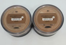 2 bareMinerals Original Foundation SPF 15 Sunscreen Golden Deep W50 2g 0.07oz