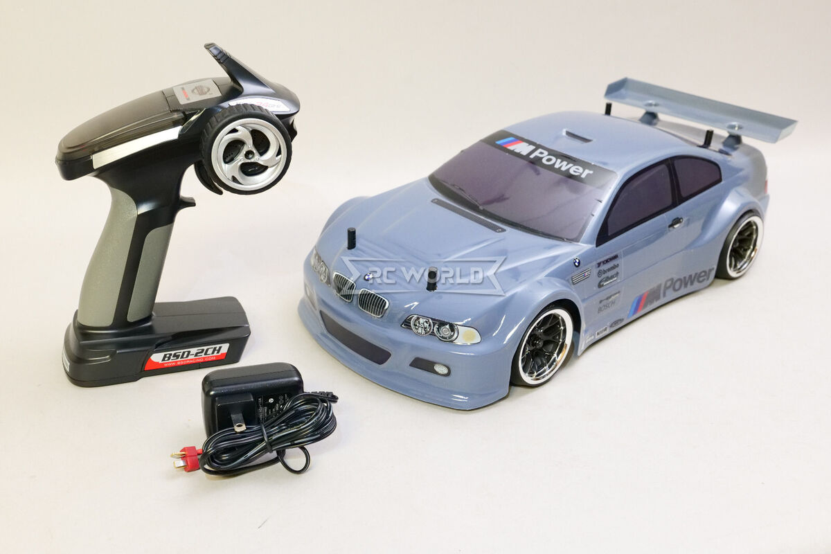 RC 1/10 Car BMW M3 e46 DRIFT AWD Car RTR -BLACK