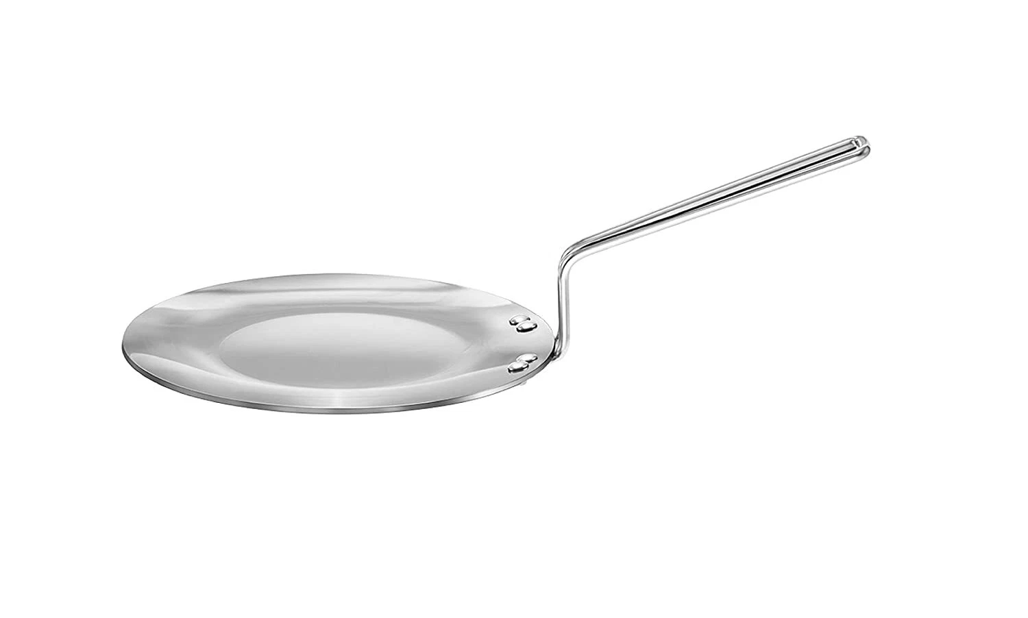 Hawkins Tri Ply 3.5 mm Stainless Steel Induction Griddle Roti Tawa 22 cm
Opens in a new window or ta