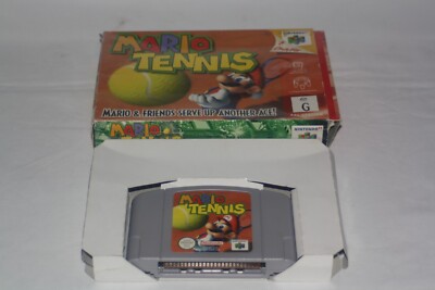 Original Nintendo 64 Game in Box: MARIO TENNIS