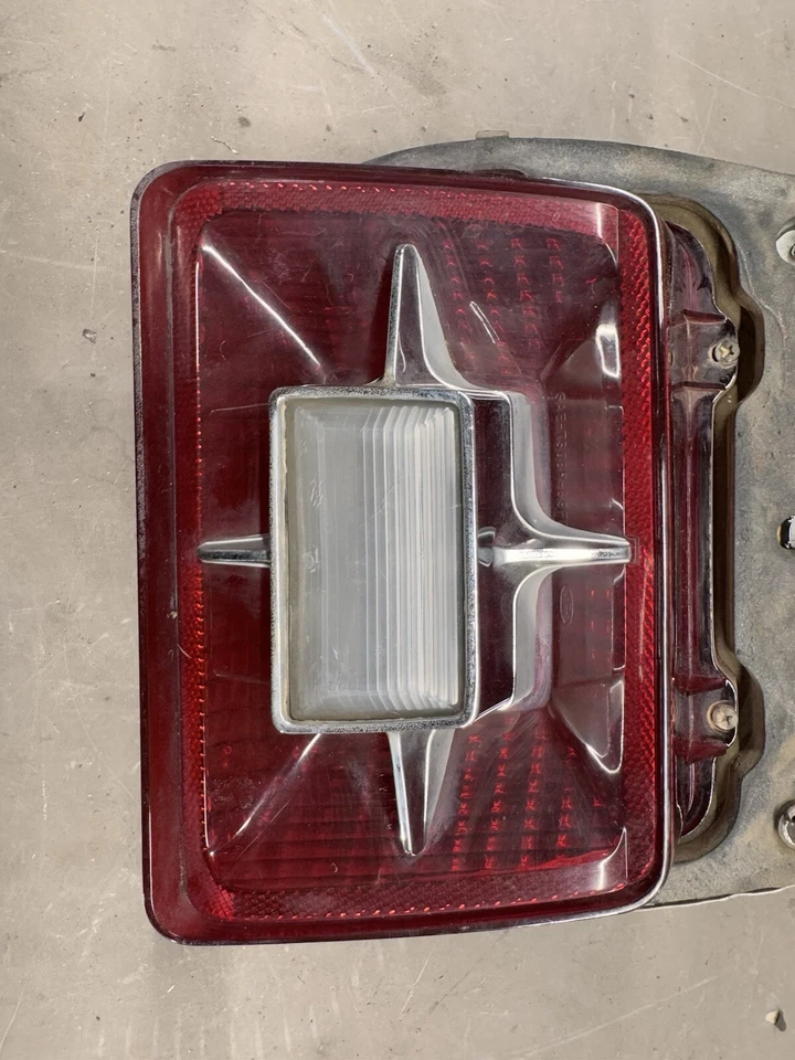 1969 Ford Galaxie Tail Lights Lenses Housings Taillights Lamp Taillamps Custom - Image 2 of 4