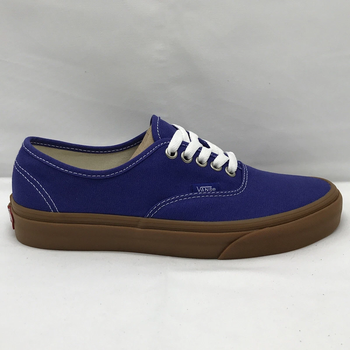 VANS Authentic Spectrum Blue True White Gum Mens Sz 9.5 Womens 11 VN0A348A3ZE