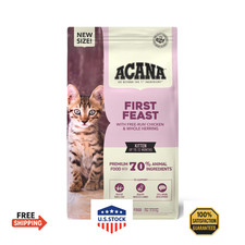 ACANA First Feast Dry Cat Food Kitten, Chicken & Fish Recipe, 7lb Bag 9.20 per pound